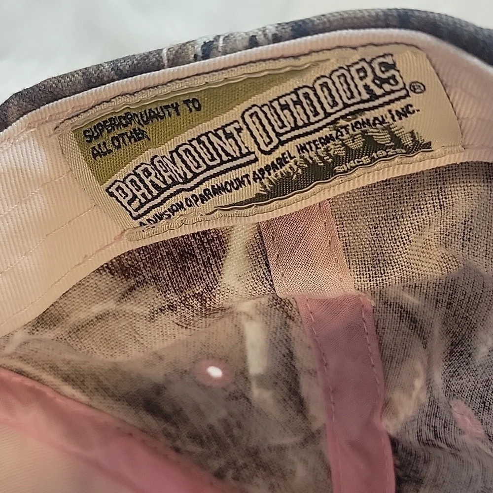 REALTREE Deer Antler Roses Pink‎ Camo Women's Baseball Cap Hat OS